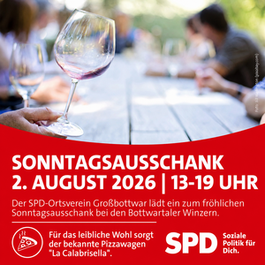 Sonntagsausschank 2026