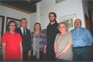 von links: Angelika Maier, MdL Thomas-Reusch-Frey, Doris Daniel, Oliver Hartstang, Ute Falkenberg, Willi Grießhaber