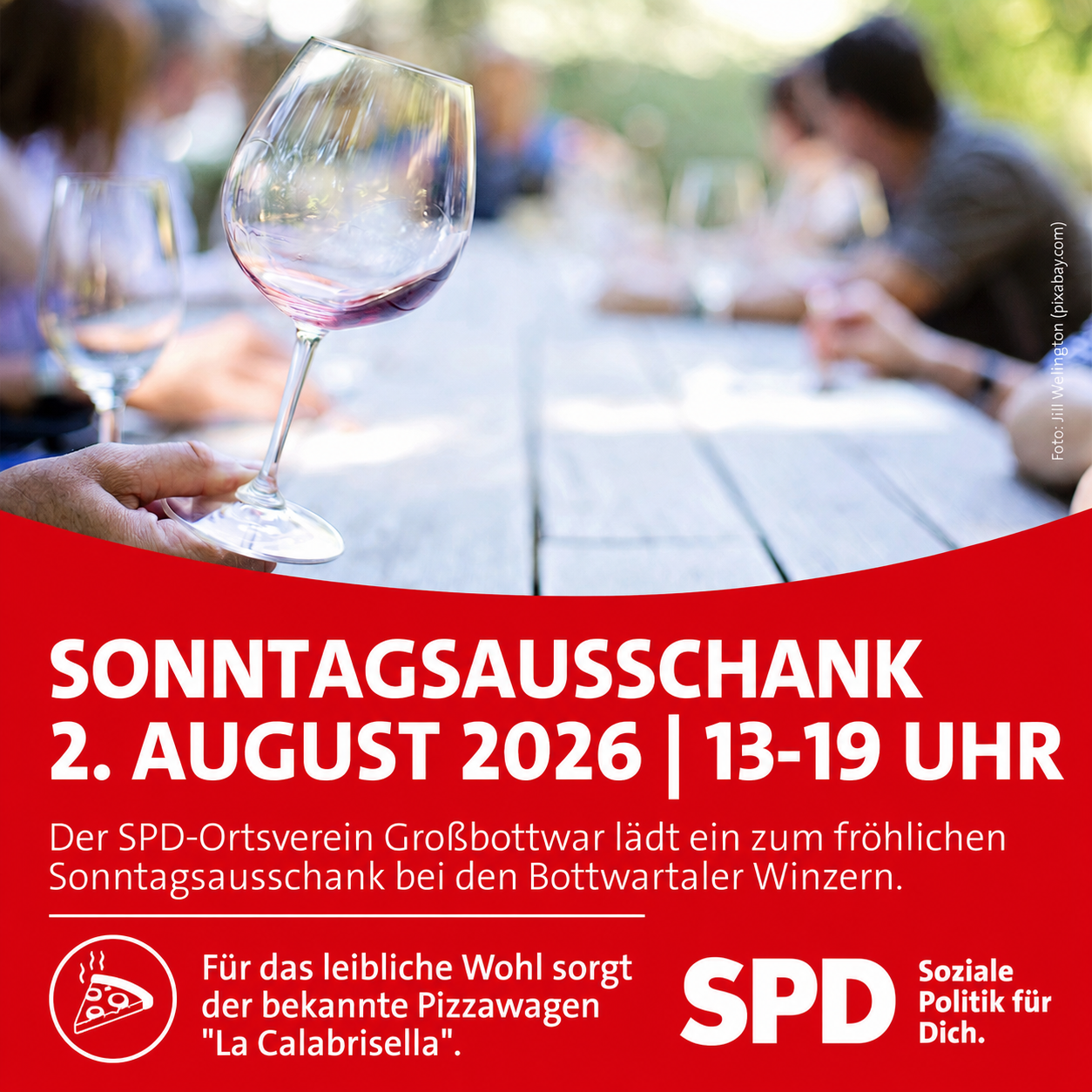 Sonntagsausschank 2026